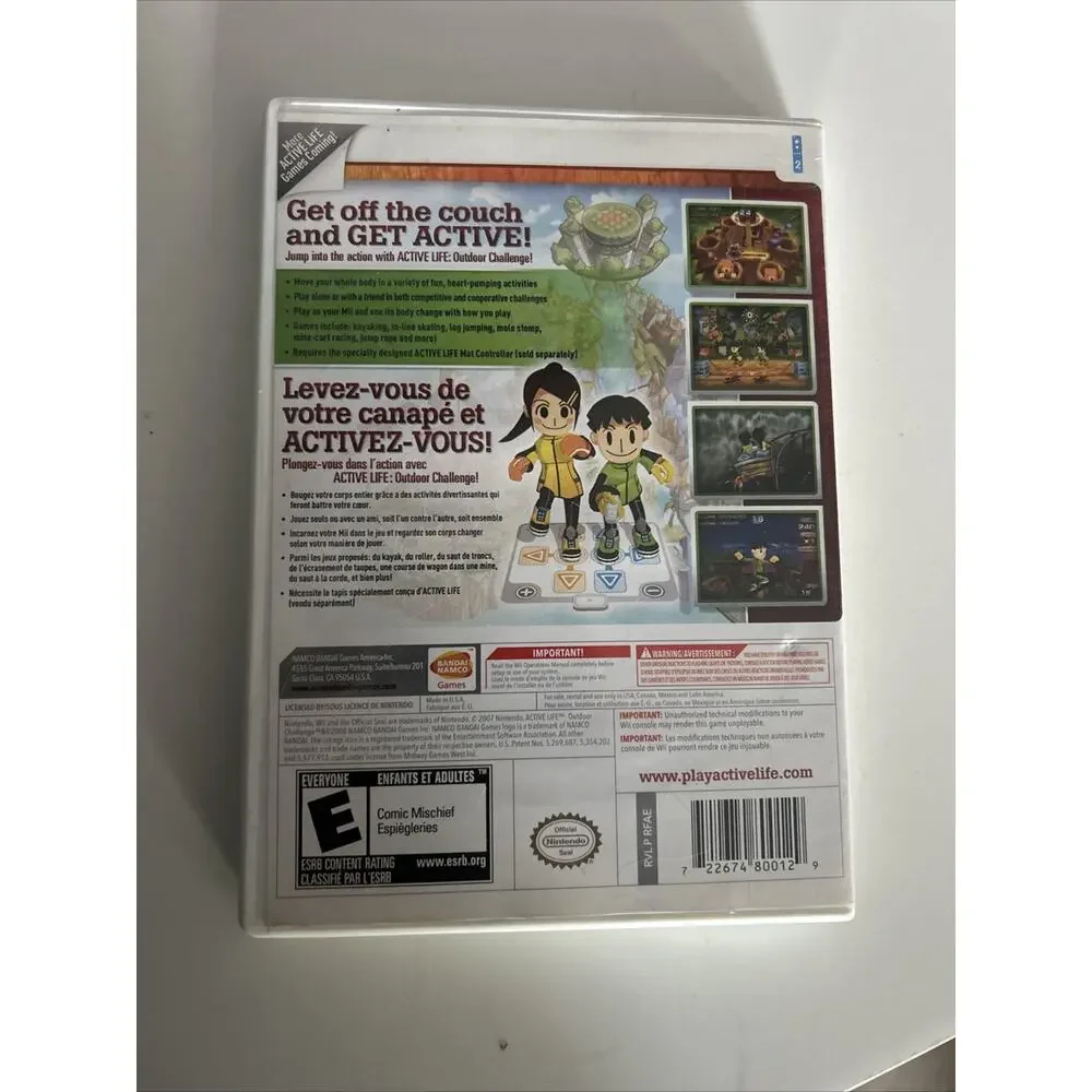 Active Life: Outdoor Challenge (Nintendo Wii, 2008)